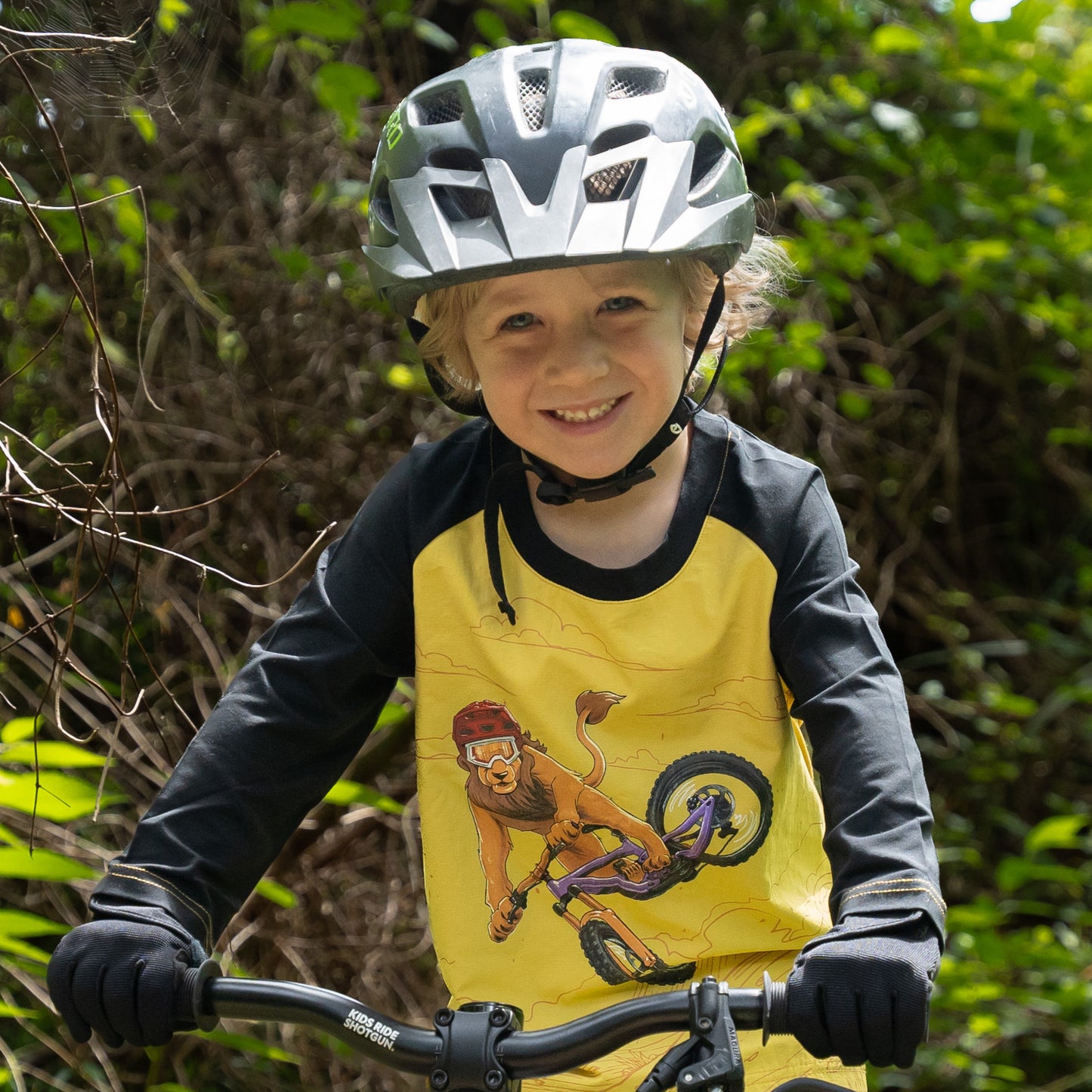 LOOSE LION WINDPROOF KIDS MTB JERSEY