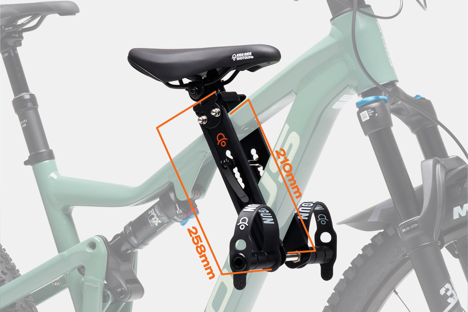 Childs Bike Seat Fitting Information & Instructions USA Kids Ride
