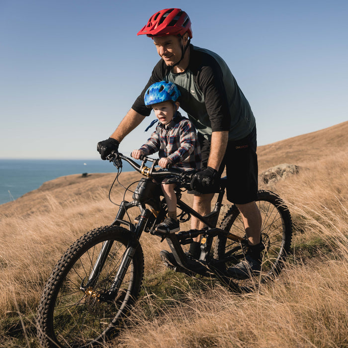 shotgun mountainbike Kids Ride Shotgun 2.0 Child Seat & Handlebar Combo (Black)