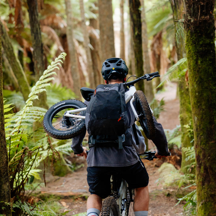 bicycle mini backpack Uplift Balance Bike Backpack: World's First Kids Bike Carrier Bag