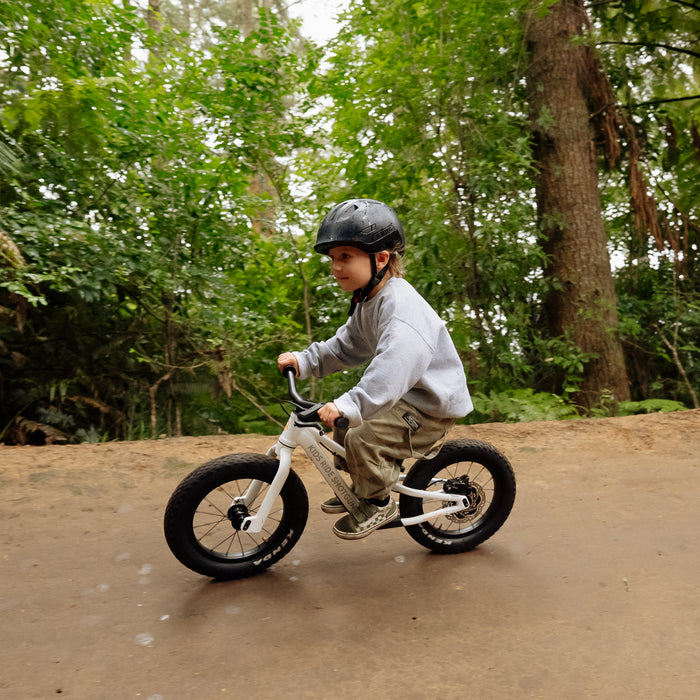 balance bike with helmet Dirt Hero: Ultimate Off-Road Balance Bike for Ages 2+ Years – Kids Ride Shotgun USA